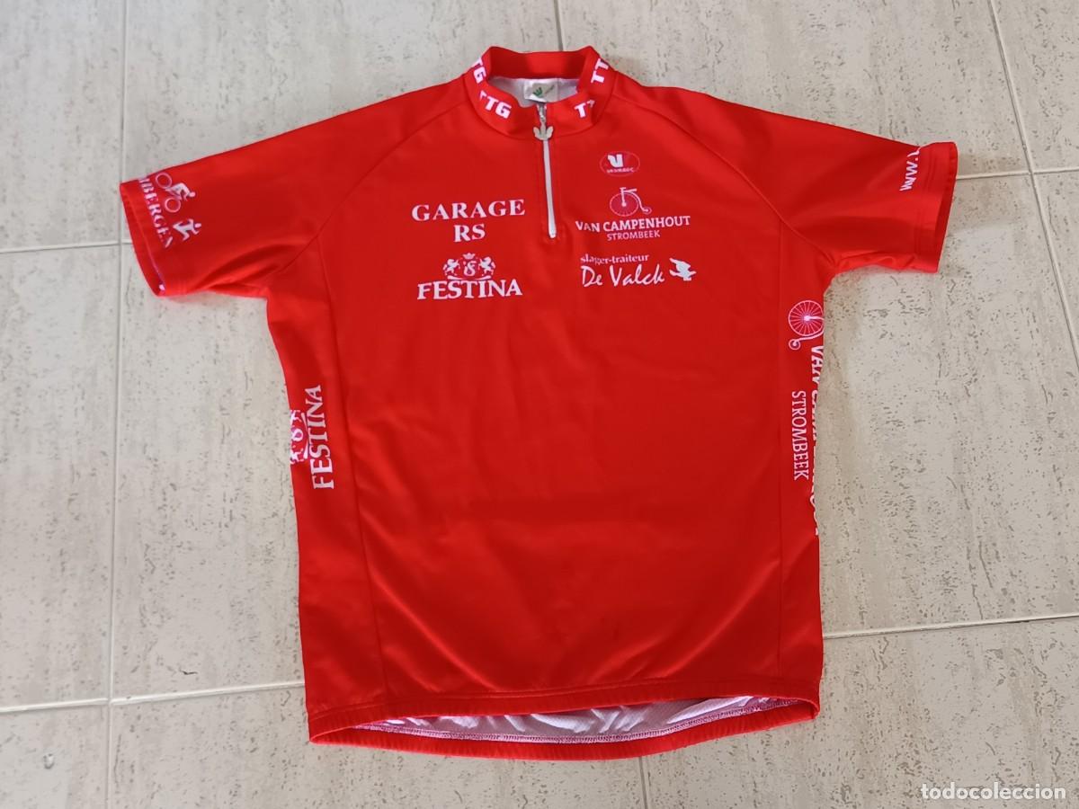 Coleccionismo deportivo: MAILLOT CICLISTA VERMARC &ndash; TRIATLON BELGIUM &ndash; GRIMBERGEN