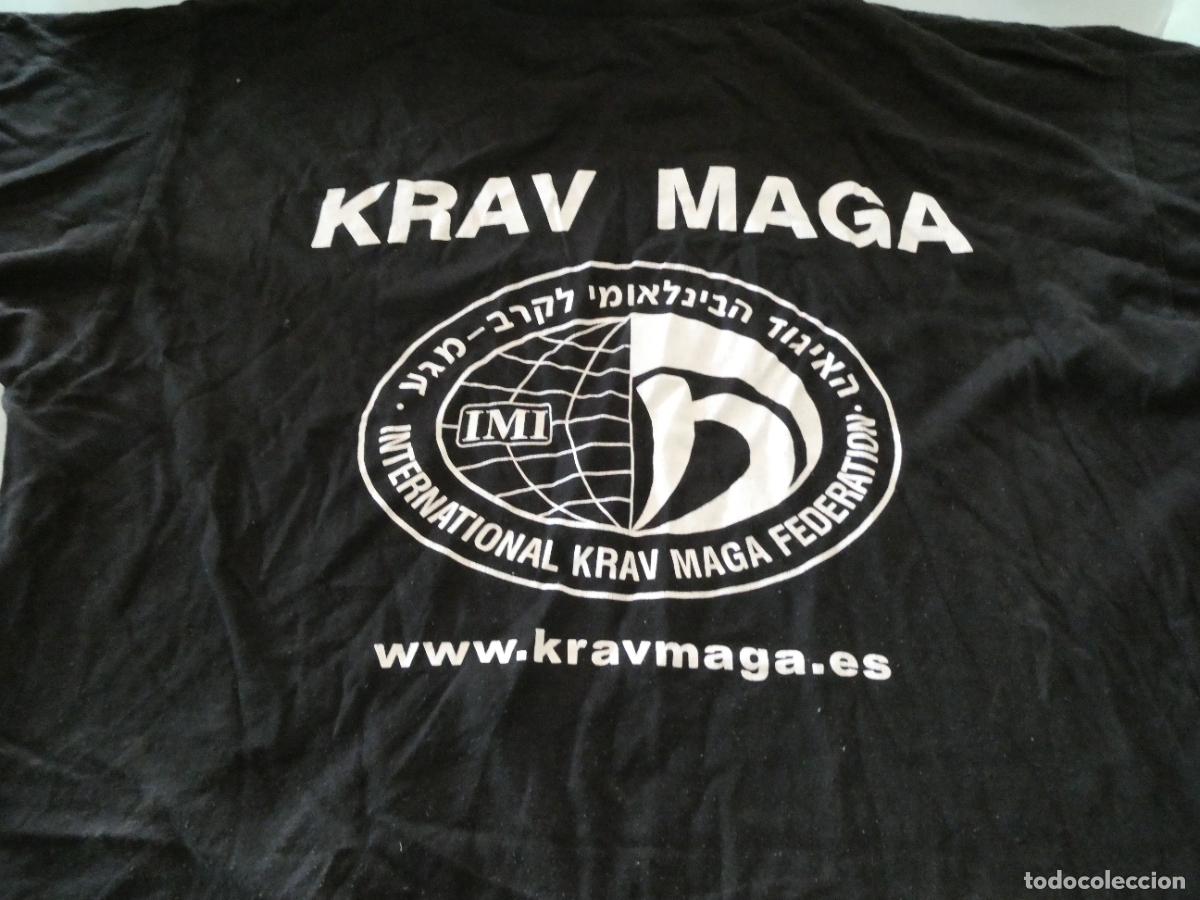 Coleccionismo deportivo: CAMISETA DEPORTIVO MILITAR. KRAV MAGA ESPA&Ntilde;A ISRAEL. ARTES MARCIALES CUERPOS SEGURIDAD ISRAEL&Iacute; 180GR
