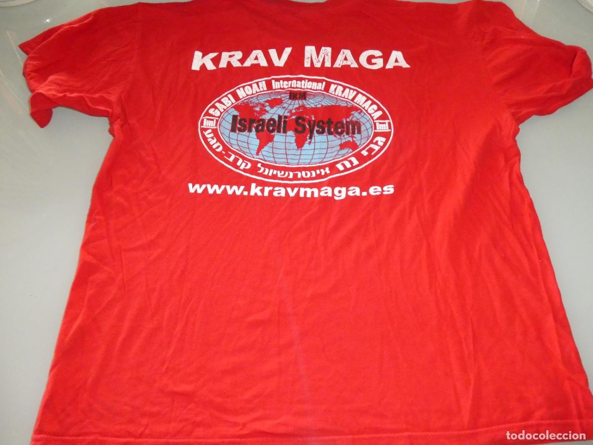 Coleccionismo deportivo: CAMISETA DEPORTIVO MILITAR. KRAV MAGA ESPA&Ntilde;A ISRAEL. ARTES MARCIALES CUERPOS SEGURIDAD ISRAEL&Iacute; 180GR