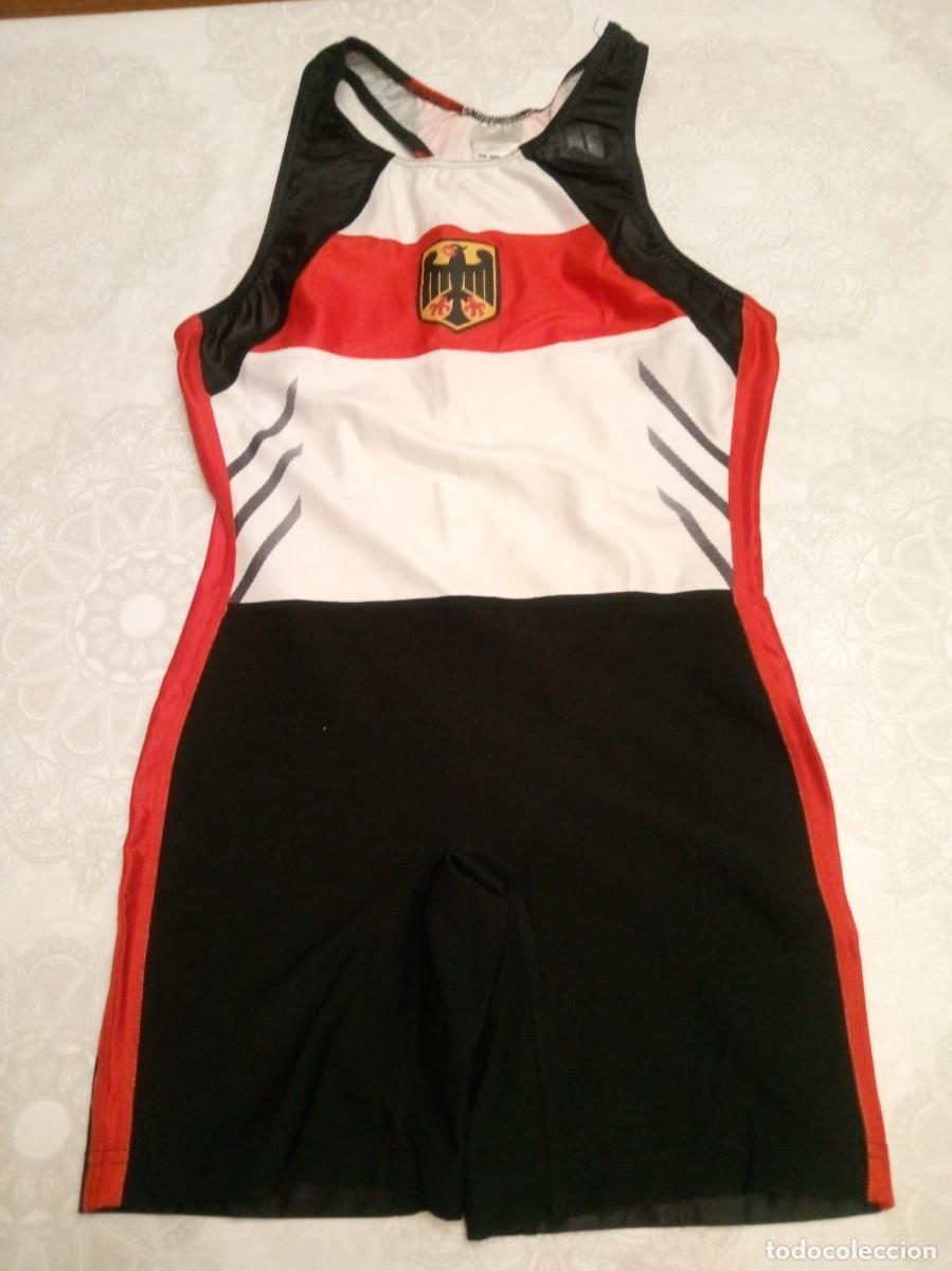 Coleccionismo deportivo: Body de atletismo Alemania Adidas