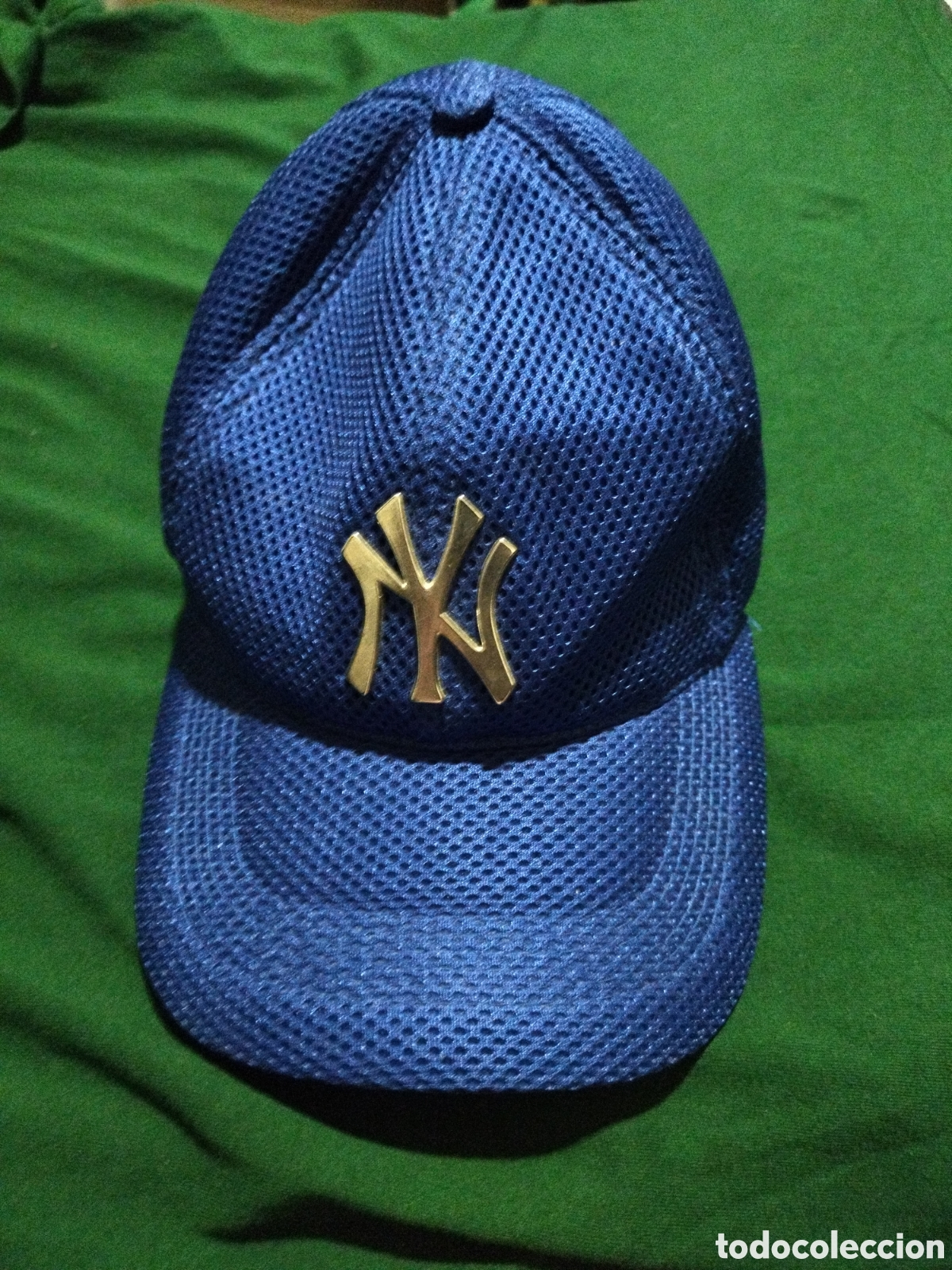 Coleccionismo deportivo: Gorra visera. Baseball NY.