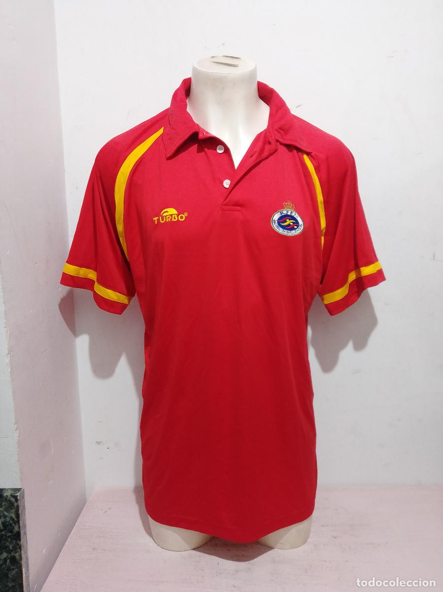 Coleccionismo deportivo: Espa&ntilde;a Spain Natacion Swimming shirt camiseta Federacion Watersports xxl 67cts