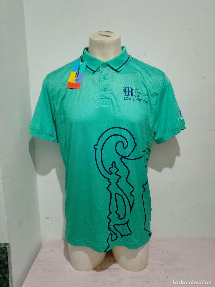 Coleccionismo deportivo: Camiseta 37th America's Cup Vela regata Patin watersports regatta L 60cts