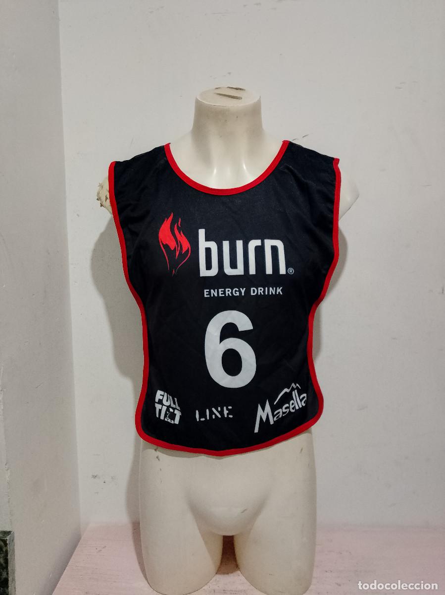 Coleccionismo deportivo: Burn Energy Drink full tilt Sky esqui peto shirt M mountain wintersports