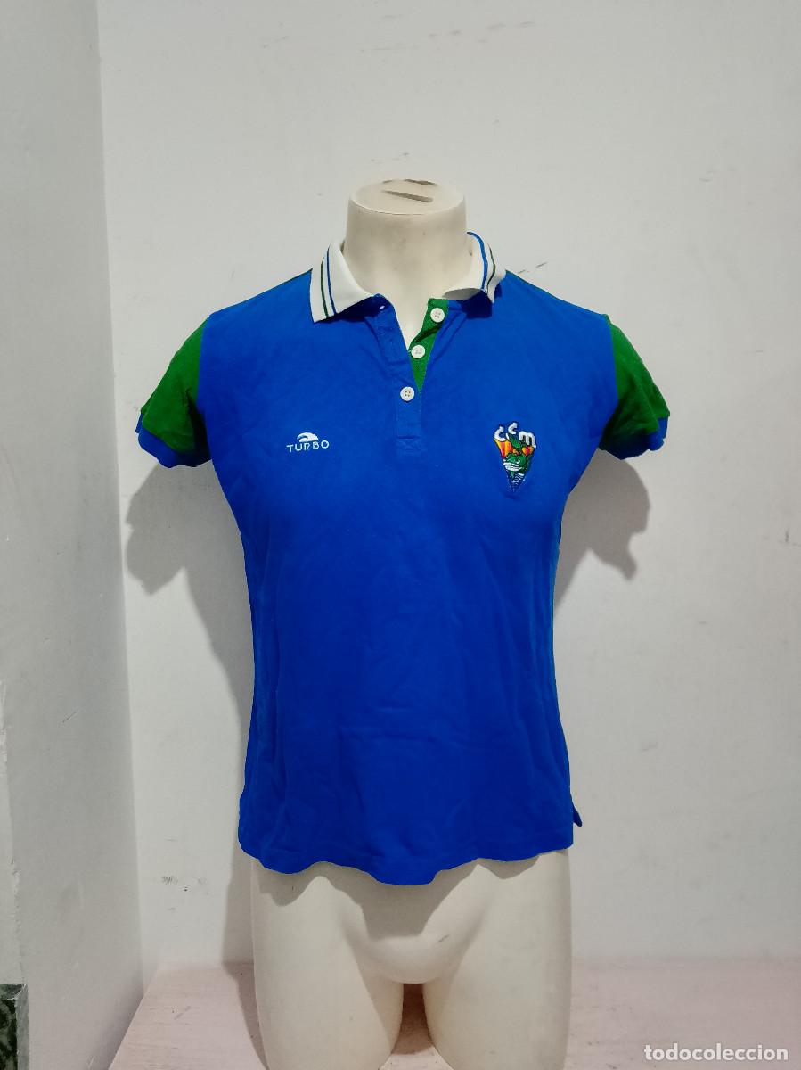 Coleccionismo deportivo: CE Mediterrani Waterpolo shirt camiseta Catalunya Barcelona L55cts swimming natacion girl chica