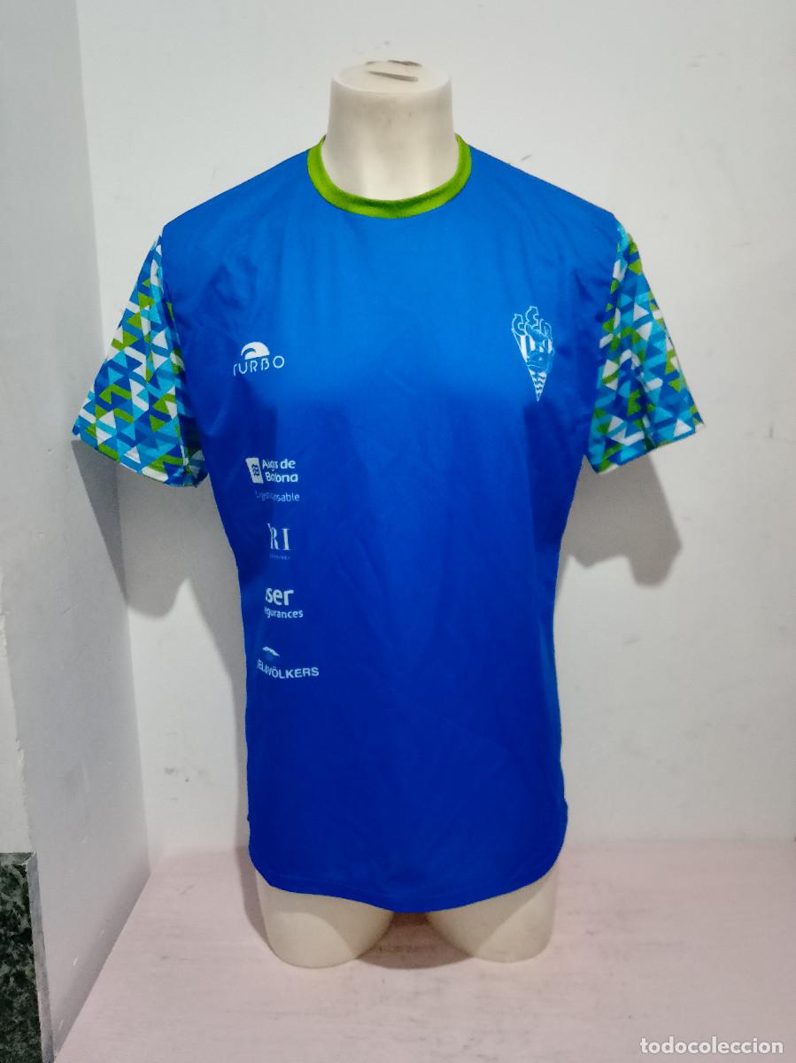 Coleccionismo deportivo: Rasmussen waterpolo match worn shirt camiseta jersey watersports CE Mediterrani Barcelona XL 58