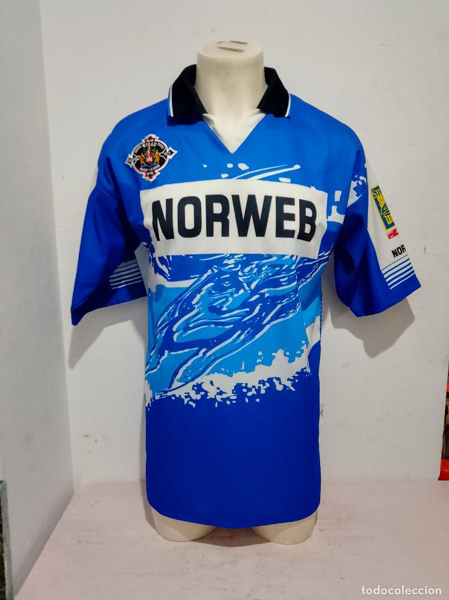 Coleccionismo deportivo: Wigan Rugby jersey england camiseta shirt team L 59cts