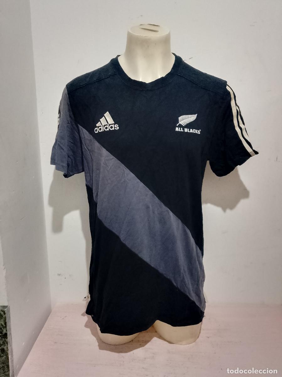 Coleccionismo deportivo: All Blacks New Zealand camiseta jersey train Rugby jersey L 60cts shirt jersey