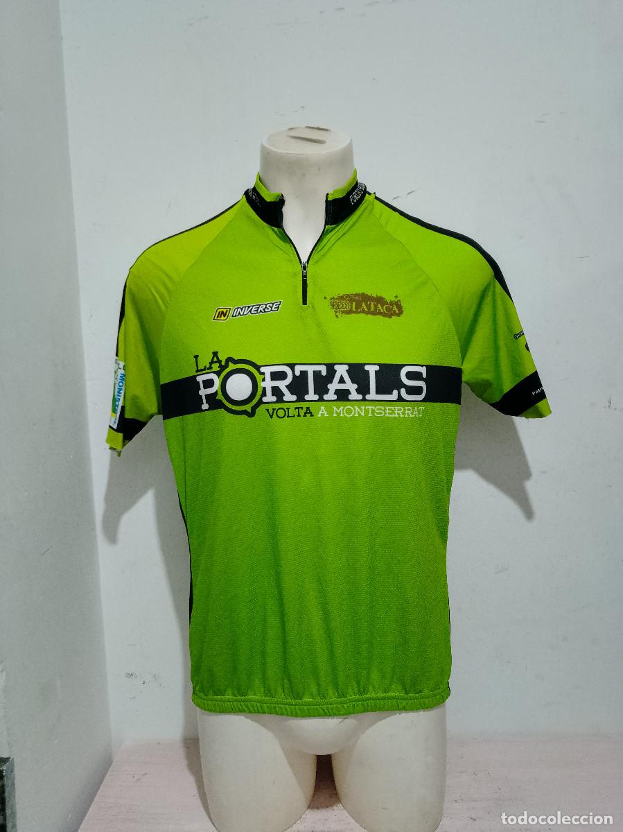 Coleccionismo deportivo: mailot ciclista La Portals Montserrat catalunya xxl 61cts ciclismo ciclista