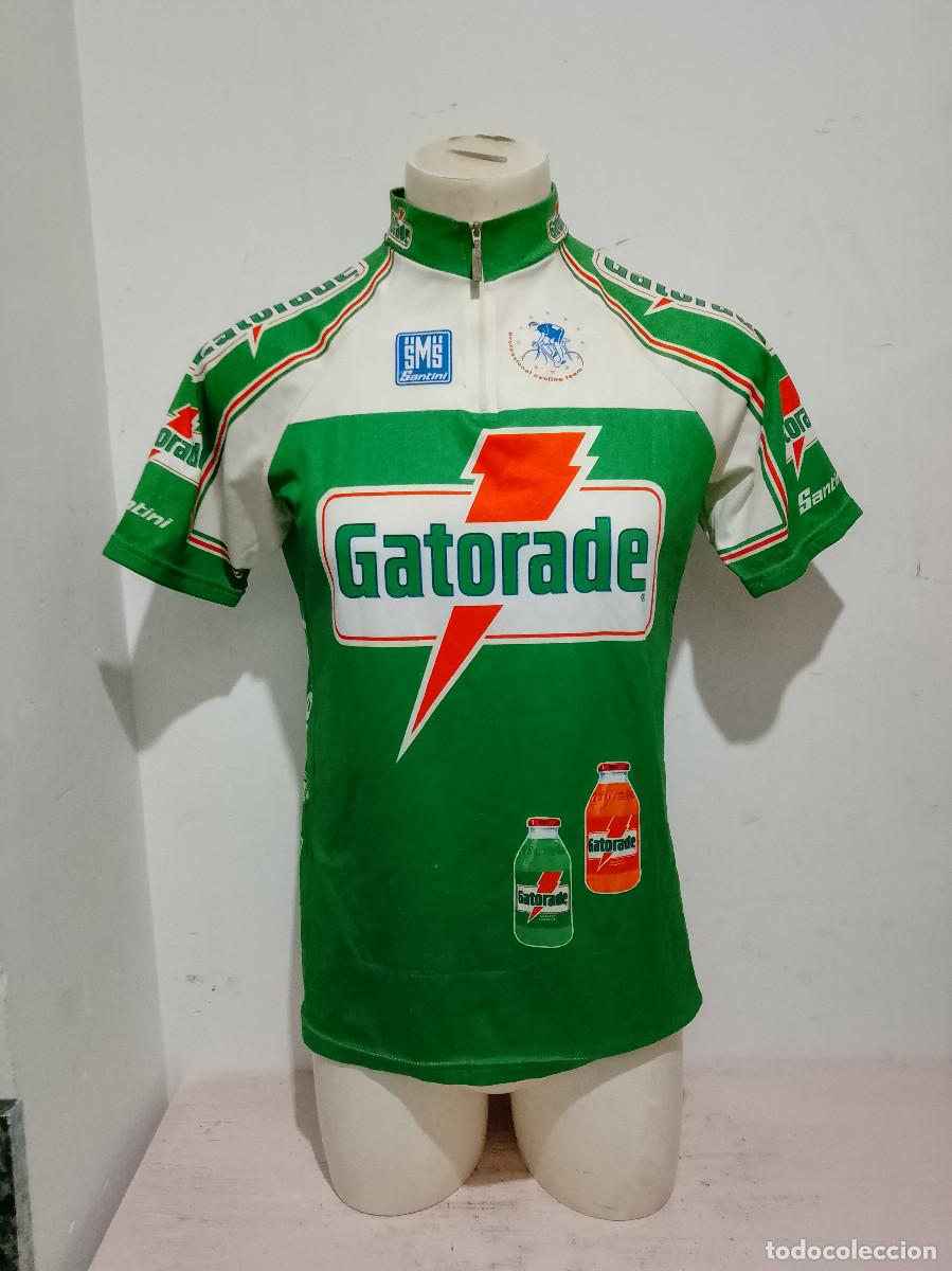 Coleccionismo deportivo: Gianni Bugno cycling jersey ciclismo ciclista jersey vintage 1993 xl 56cts