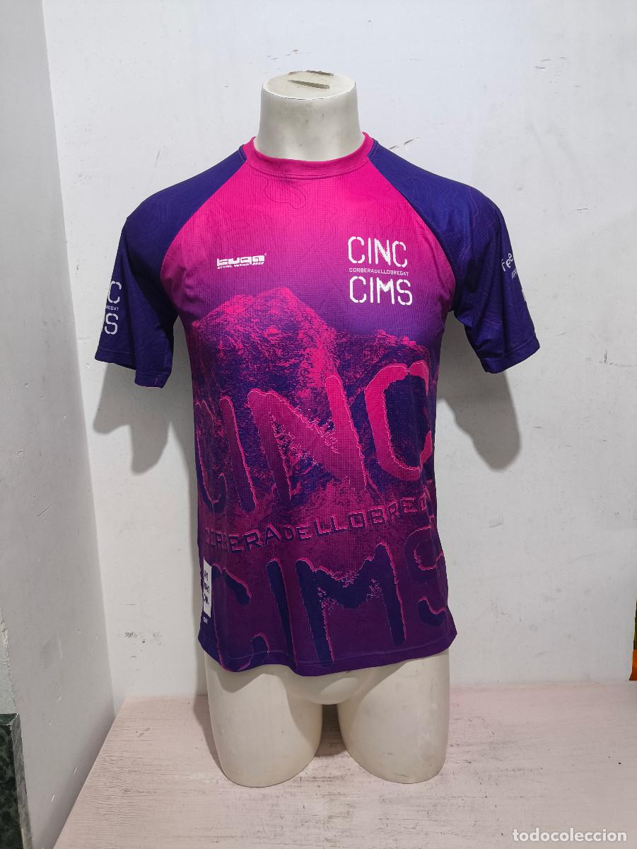 Coleccionismo deportivo: Atletismo Monta&ntilde;a Cinc Cims camiseta mountain athletics running run shirt camiseta M 53cts