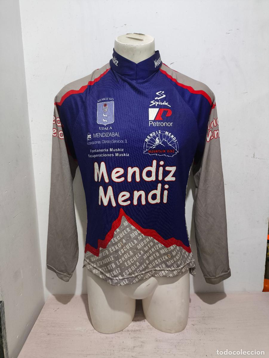 Coleccionismo deportivo: Muskiz Muskizko Udala MTB Vizcaya Euskadi maillot cycling ciclismo ciclista vintage L 57cts