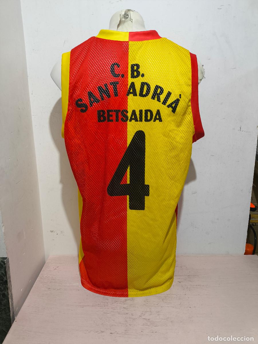 Coleccionismo deportivo: CB sant Adria de Besos Basket basquet vintage 1990 camiseta shirt xxl 65cts