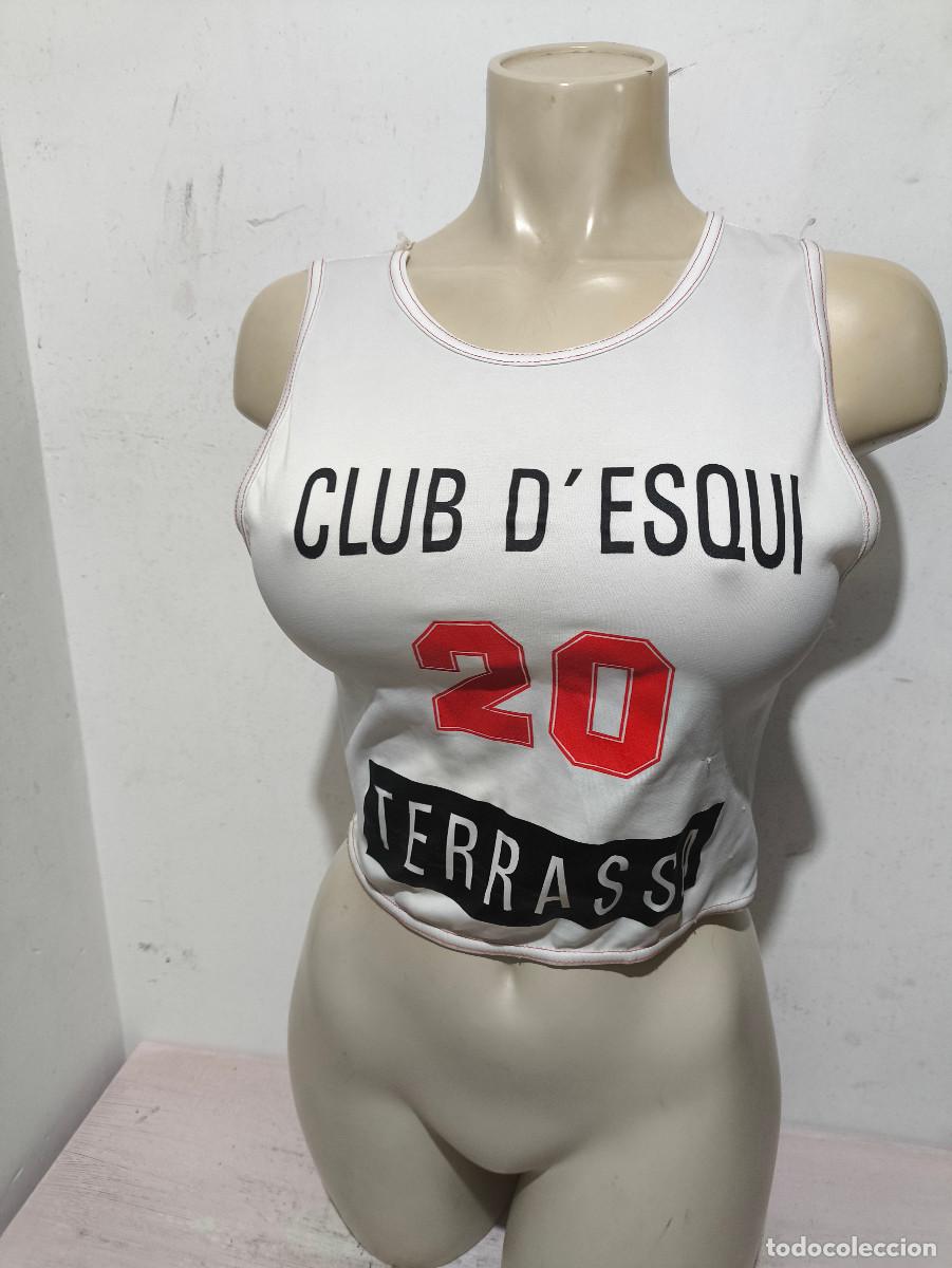 Coleccionismo deportivo: Club Hesqui terrassa Top competicion Esqui Sky shirt girl woman M