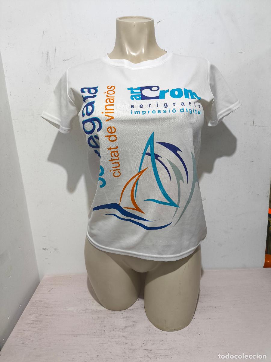 Coleccionismo deportivo: Regata vinaros vela regatta camiseta shirt watersports nautica M 47cts chica mujer girl