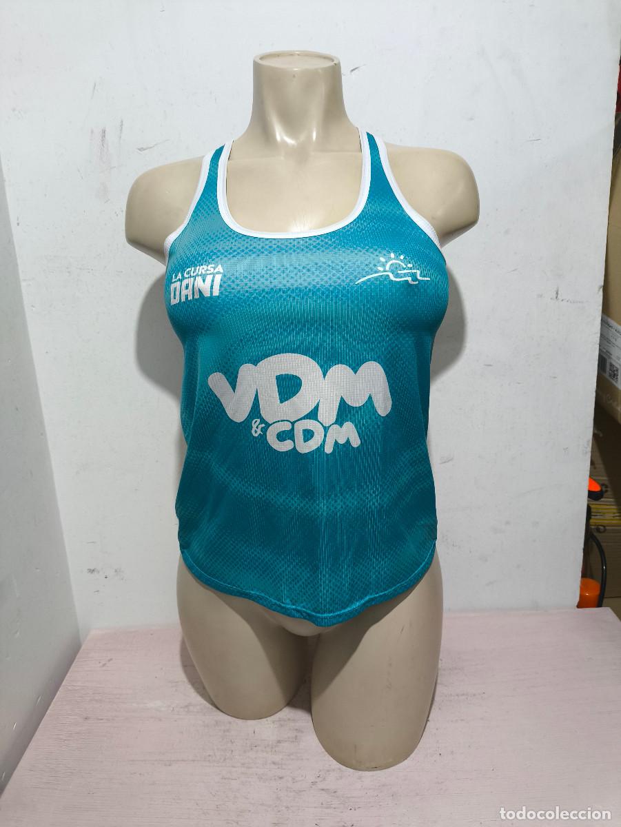 Coleccionismo deportivo: Vilassar de Mar running shirt beach maresme catalunya chcia mujer girl run atletismo M 42cts