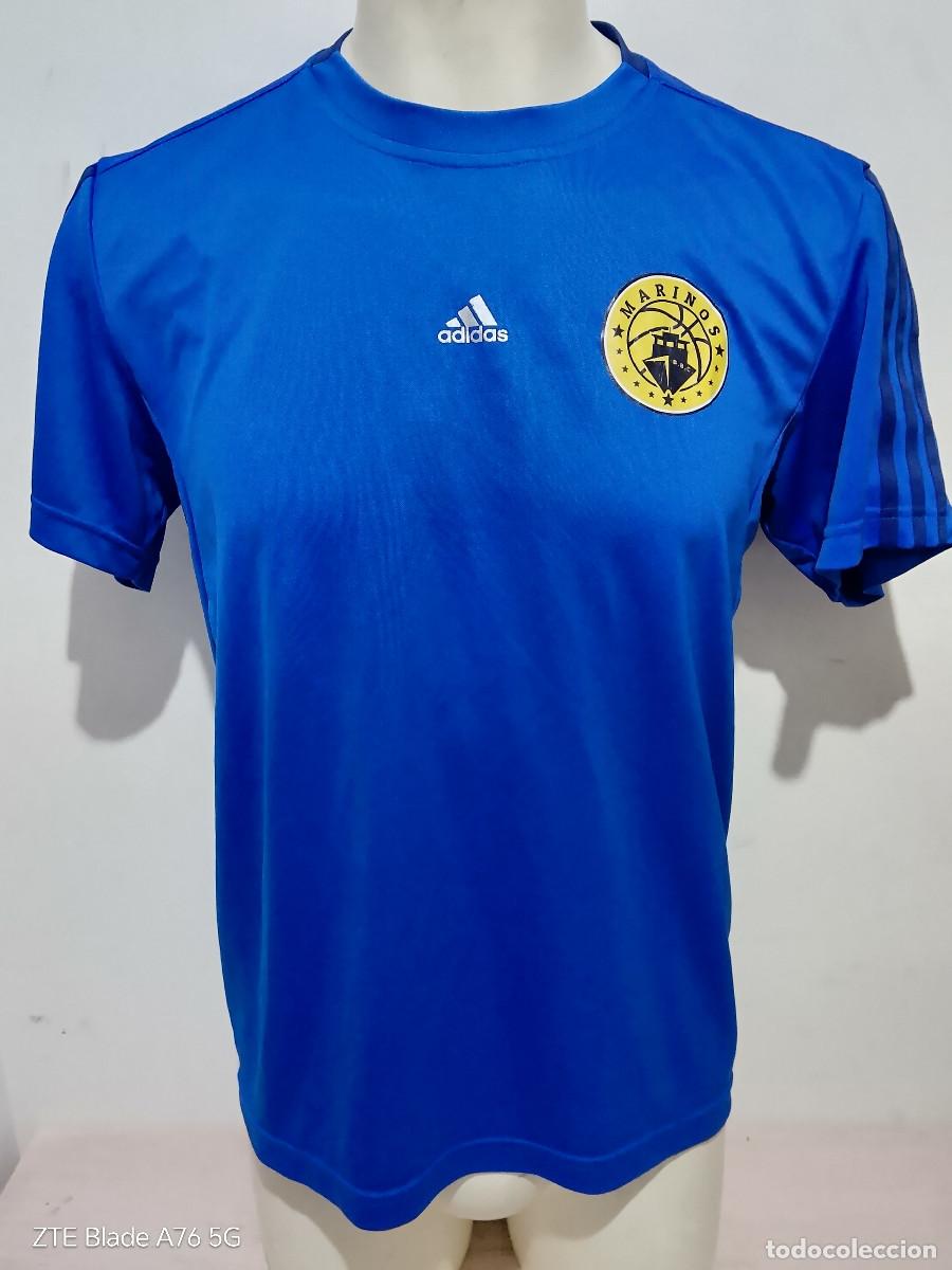 Coleccionismo deportivo: Marinos de Anzo&aacute;tegui Venezuela basketball shirt camiseta player basket M 55ct