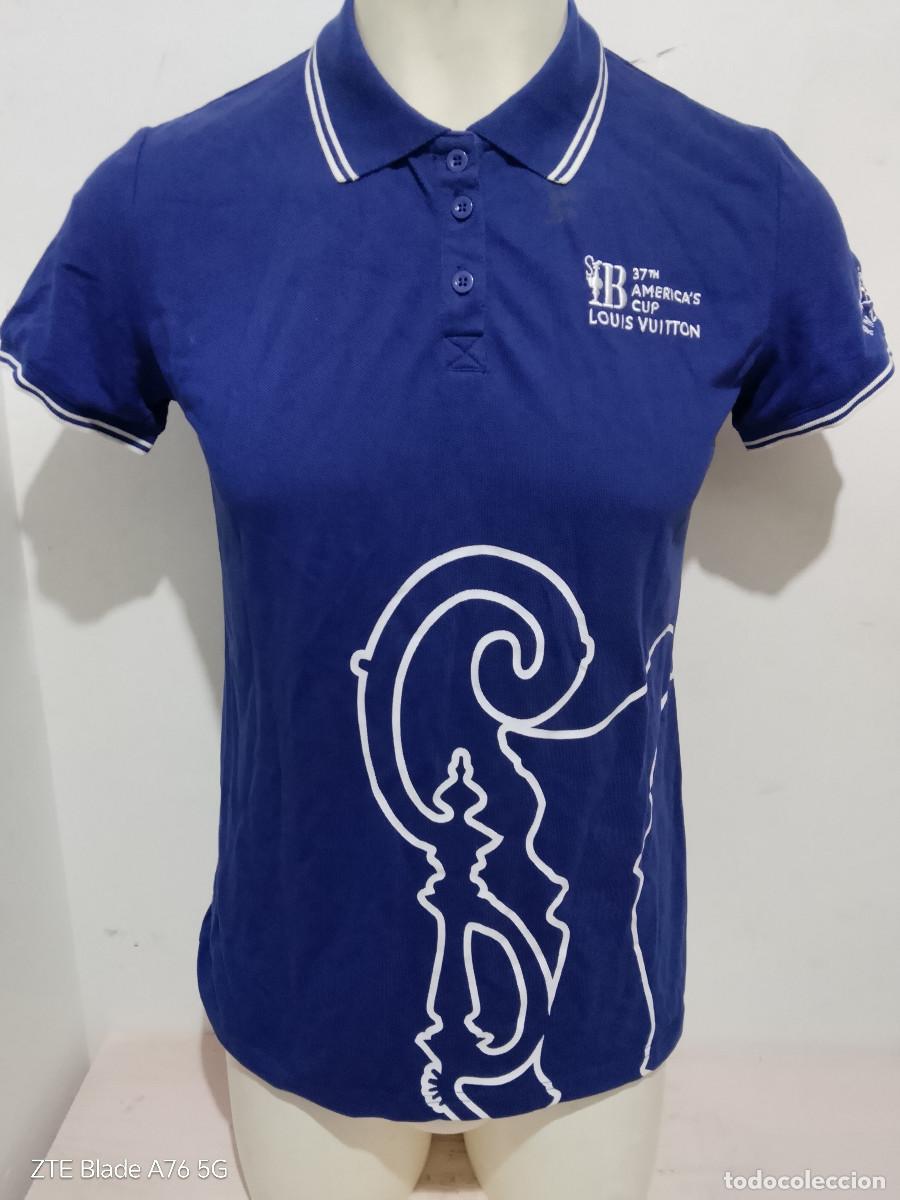 Coleccionismo deportivo: 37 America's Cup Barcelona camiseta shirt watersports regata vela shirt 52cts girl woman chica