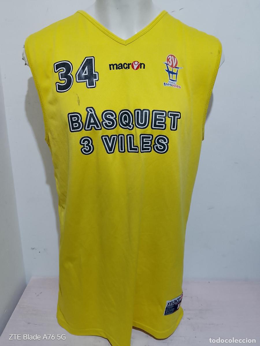 Coleccionismo deportivo: baloncesto Maresme Tres Viles catalunya basketball camiseta shirt basket basquet xl 58cts