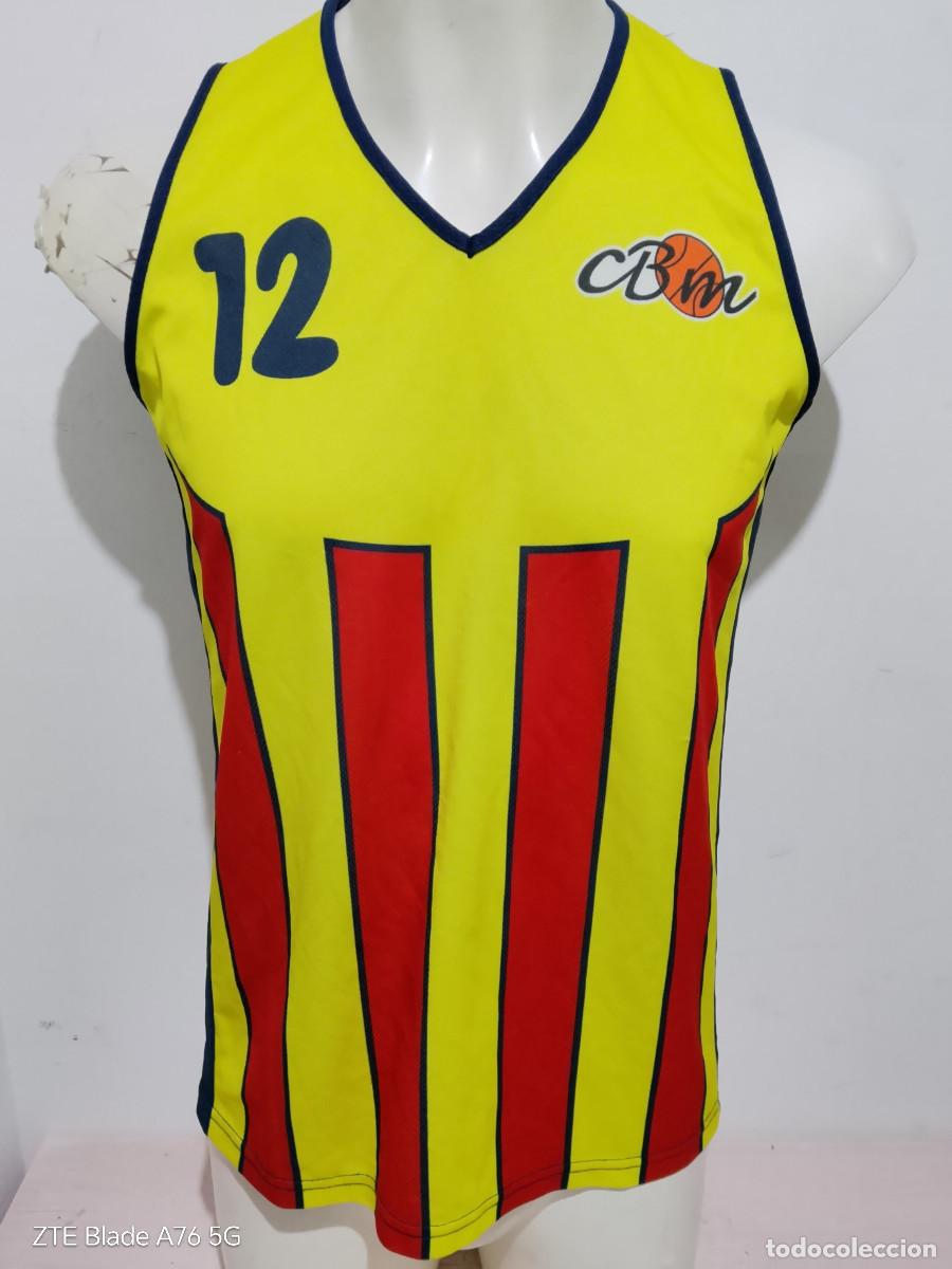 Coleccionismo deportivo: CB manlleu catalunya senyera basquet basket camiseta shirt S 55cts