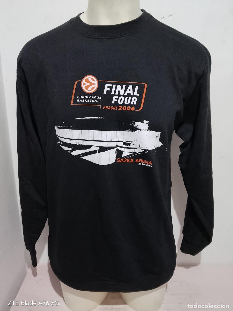 Coleccionismo deportivo: Final Four Euroliga Praga 2006 Praha Czech jersey shirt Euroleague basketball L 58cts