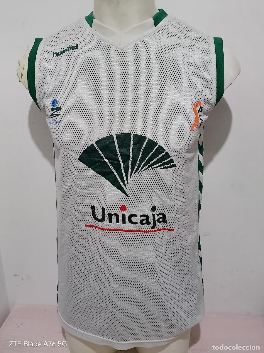 Coleccionismo deportivo: Unicaja malaga basketball basket shirt camiseta basquet 53x77cts M