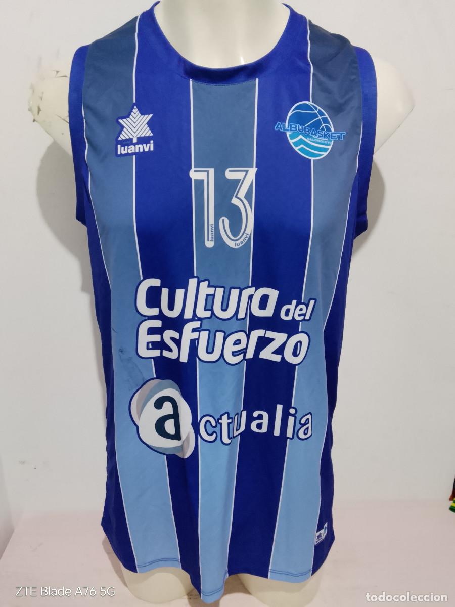 Coleccionismo deportivo: Albubasquet Alicante basket basquet camiseta shirt 55cts eq L