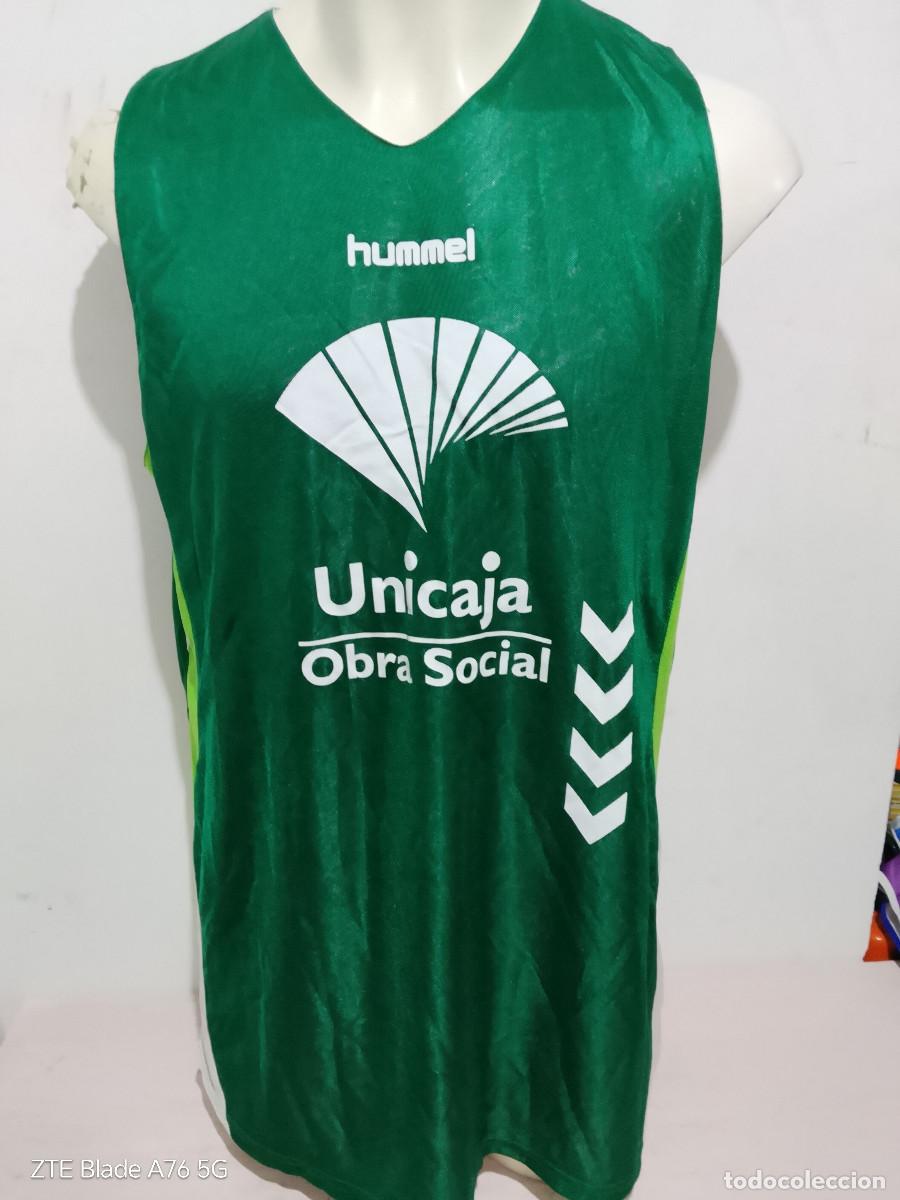 Coleccionismo deportivo: Unicaja malaga basketball basket shirt camiseta basquet L 56cts