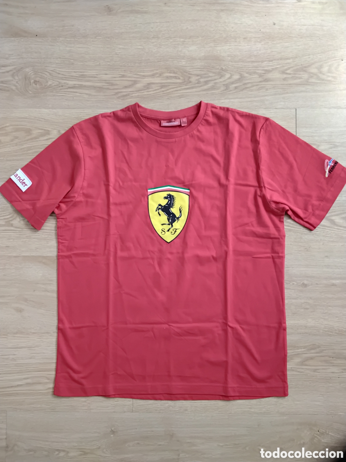 Coleccionismo deportivo: Camiseta oficial Scuderia Ferrari Fernando Alonso