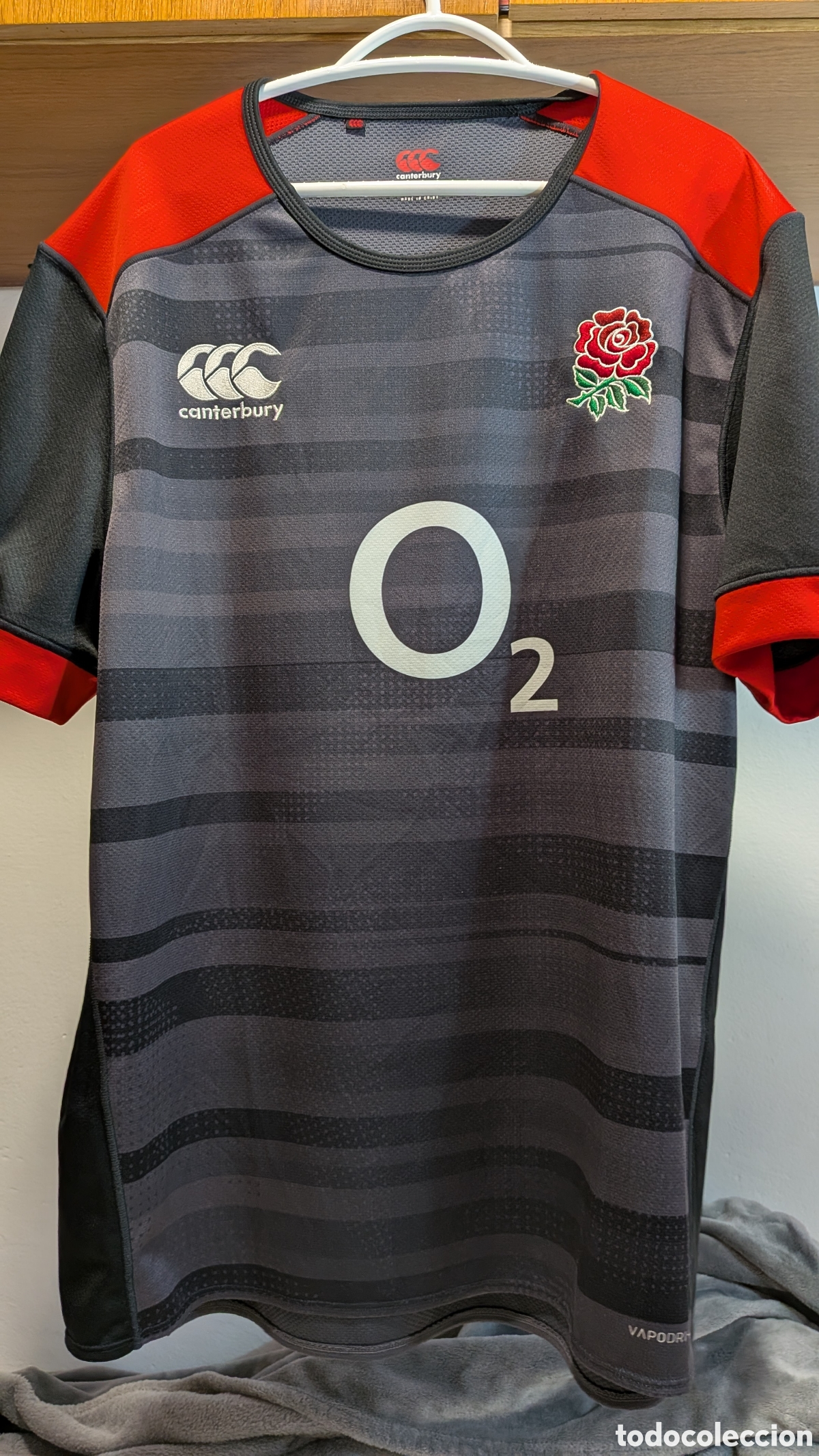 Coleccionismo deportivo: Camiseta Inglaterra Rugby