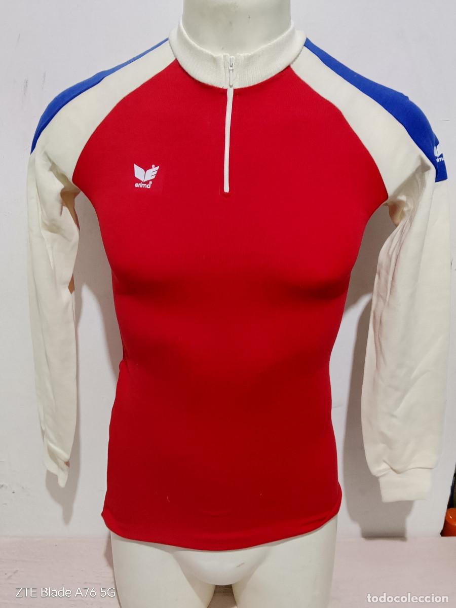 Coleccionismo deportivo: Erima 1990 vintage maillot cycling jersey ciclismo ciclista S 45cts