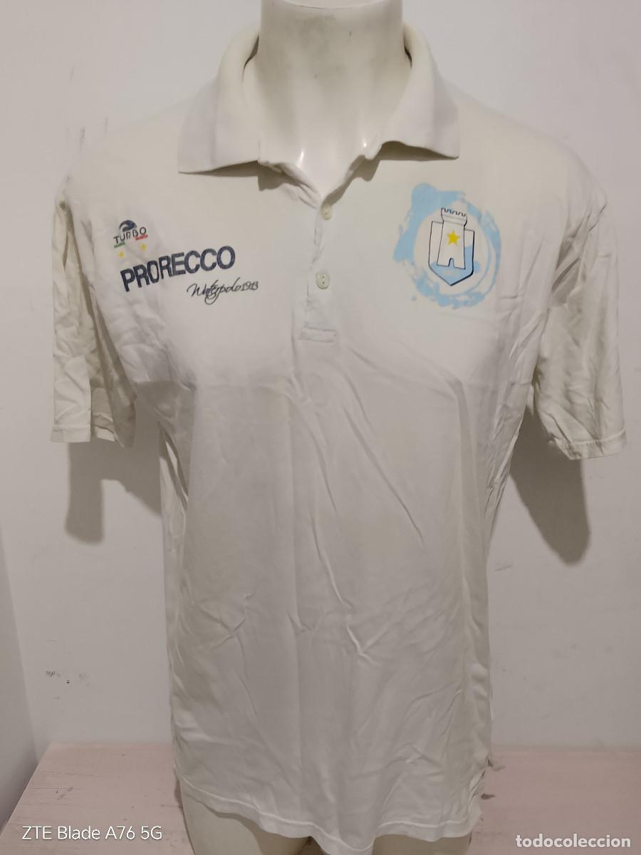 Coleccionismo deportivo: Argentina Waterpolo polo jersey shirt seleccion camiseta vintage estado 8-10 xxl 59cts