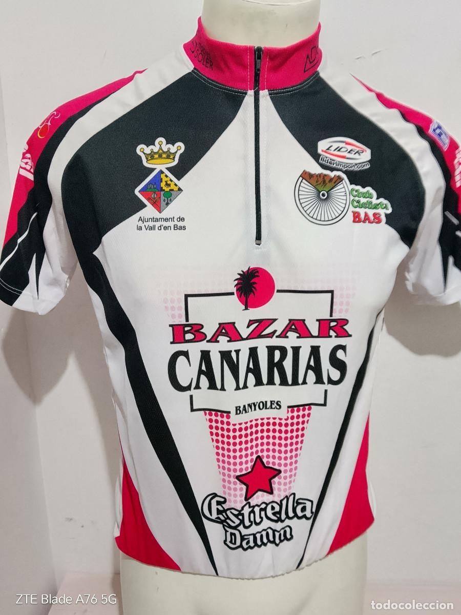 Coleccionismo deportivo: maillot de ciclismo oficial del Club Ciclista BAS catalunya mountain M-L 54cts