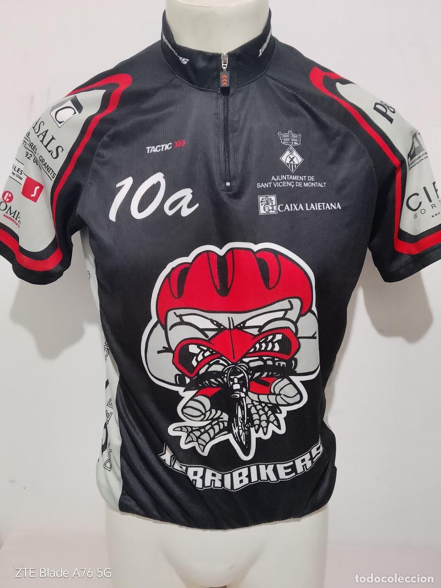 Coleccionismo deportivo: Xurribikers ciclismo ciclista camiseta maillot L catalunya L 50cts