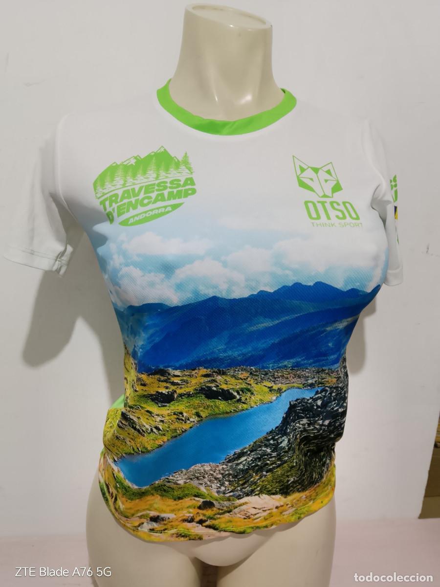 Coleccionismo deportivo: Encamp Andorra running mountain athletics shirt camiseta girl woman chica mujer xs 45cts