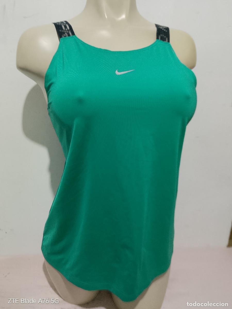 Coleccionismo deportivo: Nike Pro camiseta shirt fitness xtreme gym girl chica mujer woman L 48cts