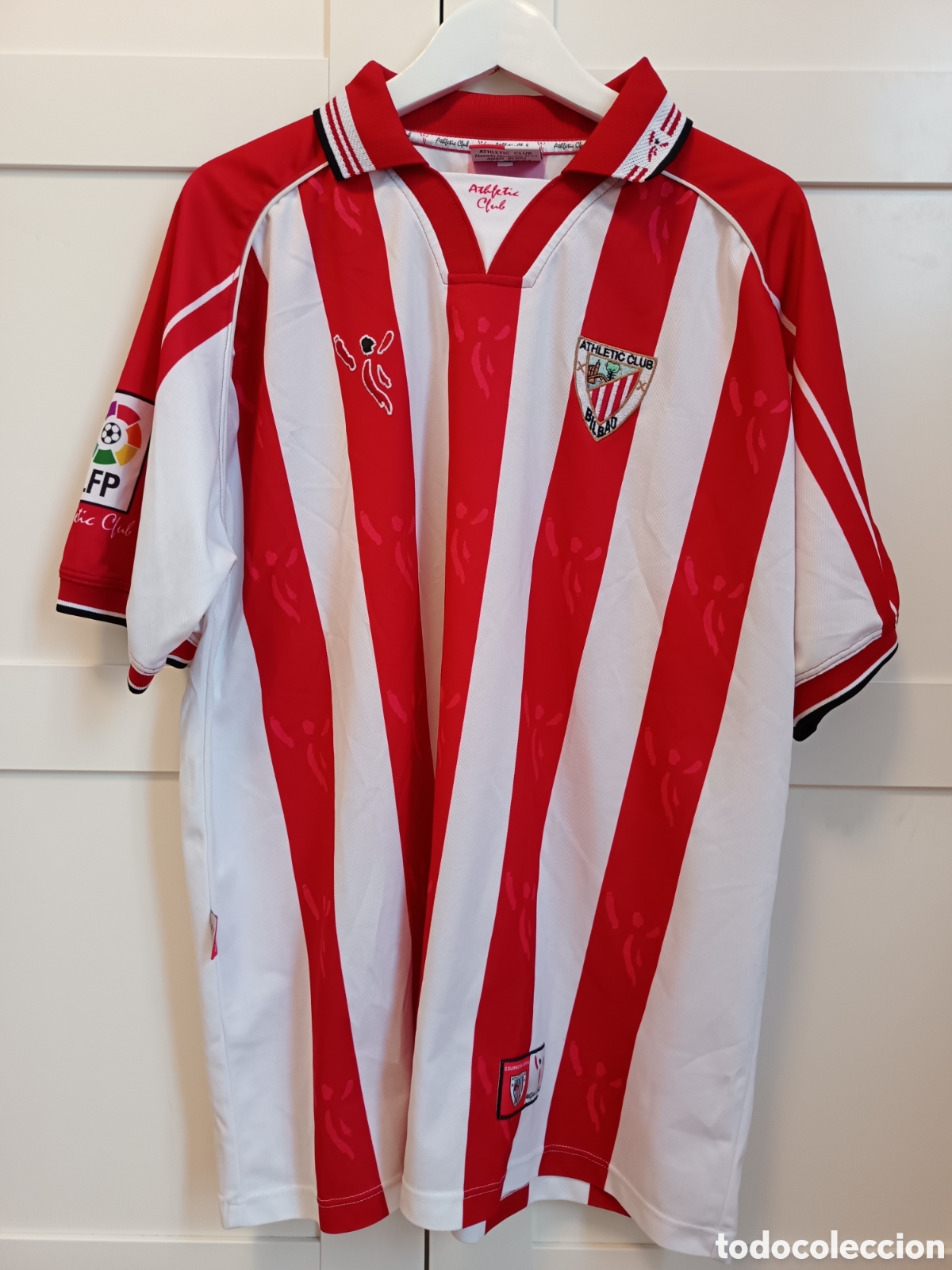 Coleccionismo deportivo: Camiseta Athletic Club Bilbao Retro 2001-2004