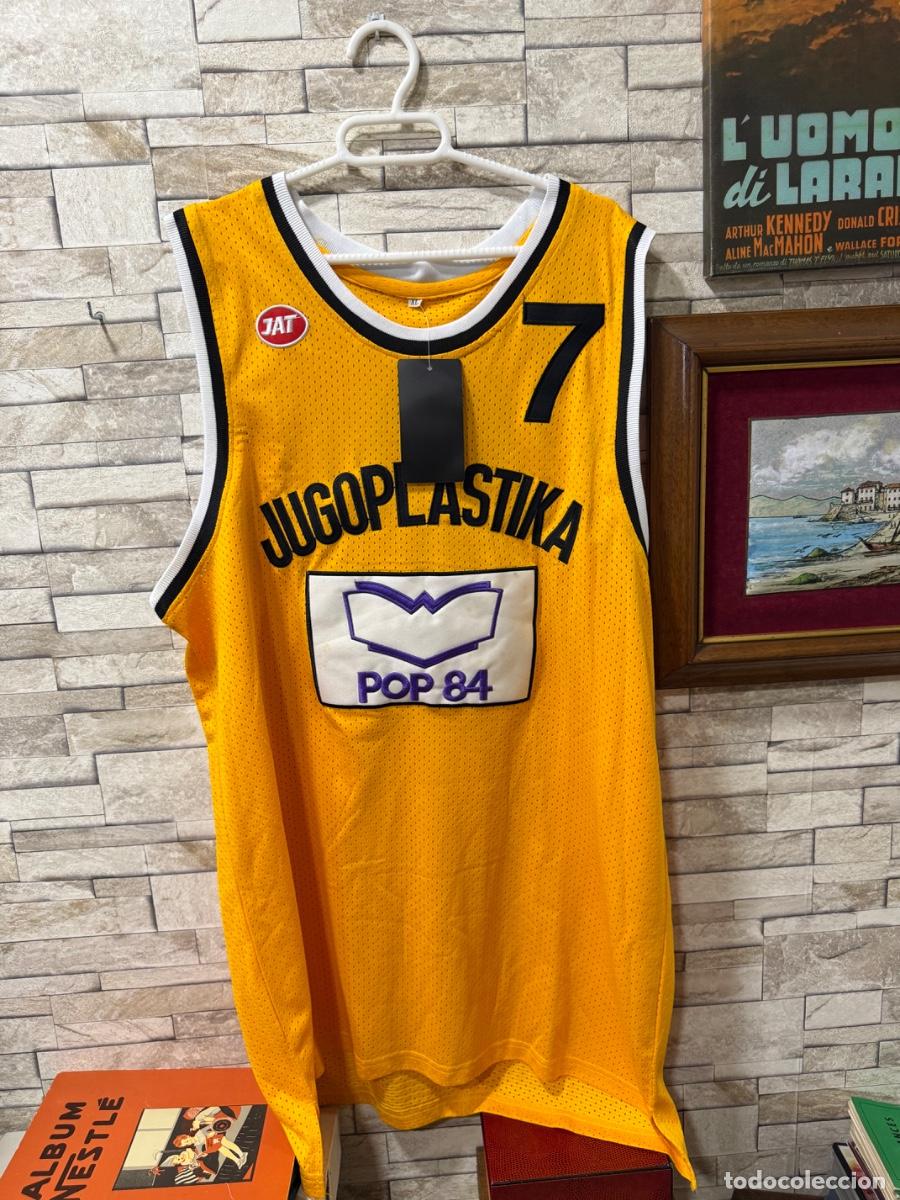 Coleccionismo deportivo: Antigua camiseta jugoplastika Toni kukoc