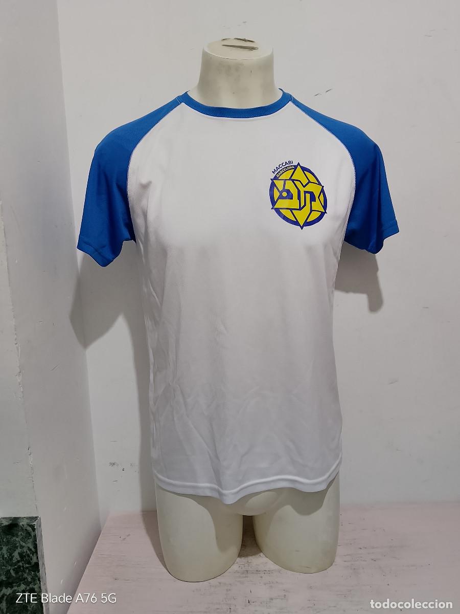 Coleccionismo deportivo: barcelona Maccabi Espa&ntilde;a Spain Sports Israel comunity shirt Tenis athletics running M 55cts