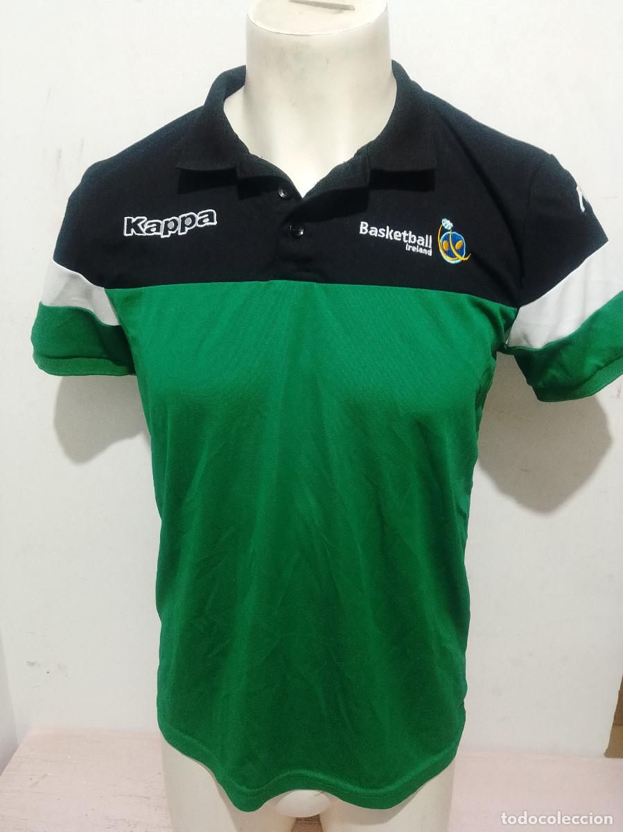 Coleccionismo deportivo: Ireland basketball basket shirt polo player eire irish L 50cts