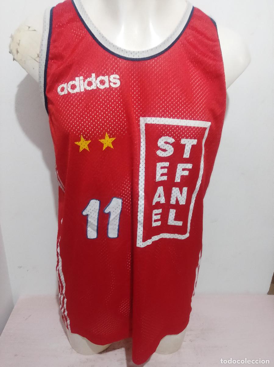 Coleccionismo deportivo: Olimpia Milano 1995 maglia italia shirt basketball basket basquet 57x81cts