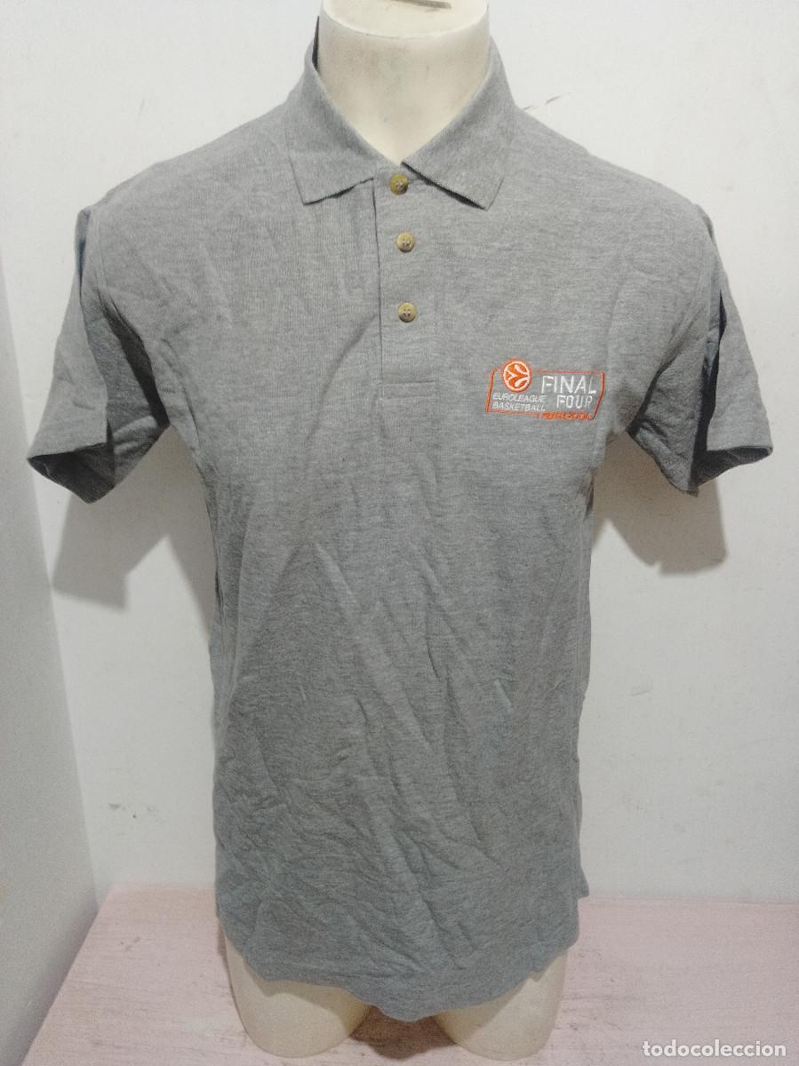 Coleccionismo deportivo: Euroleague Basketball Final Four basket shirt camiseta L 56cts