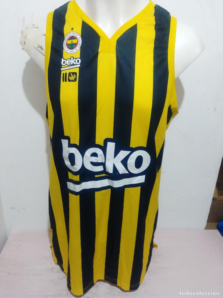 Coleccionismo deportivo: Fenerbahce Turkey basketball basquet shirt camiseta 3xl 56x92cts