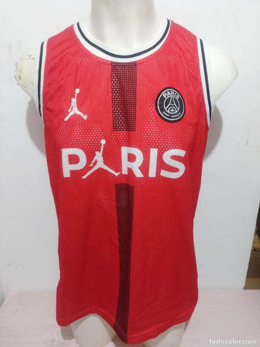 Coleccionismo deportivo: Paris PSG jordan basketball basket shirt camiseta L 56x75cts