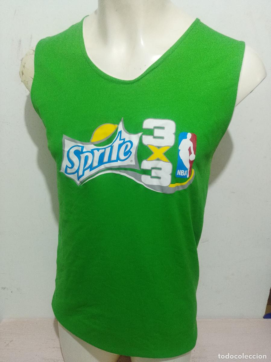 Coleccionismo deportivo: Sprite 3x3 camiseta basket basquet shirt camiseta 51x75cts