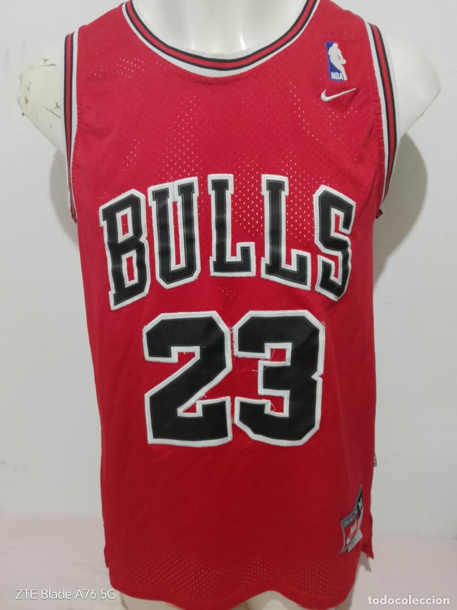 Coleccionismo deportivo: Chicago Bulls NBA Jordan camiseta basketball basket basquet shirt M 54x82cts