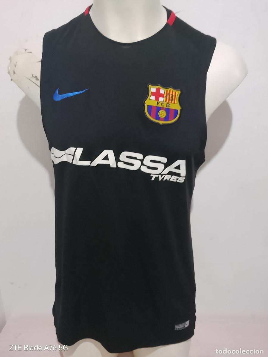 Coleccionismo deportivo: FC Barcelona Lassa basketball basket shirt camiseta basquet match L 52cts