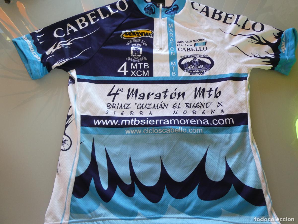Coleccionismo deportivo: MAILLOT CICLISTA. MTB 4 CARRERA BRIMZ GUZM&Aacute;N EL BUENO SIERRA MORENA 2007. TALLA M. 150GR