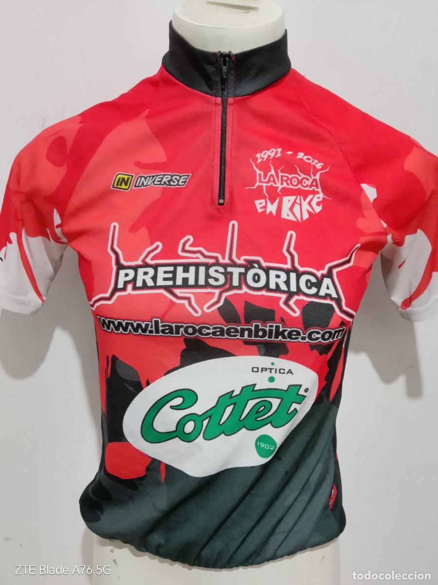 Coleccionismo deportivo: Prehistorica ciclismo ciclista maillot cycling jersey L 52cts