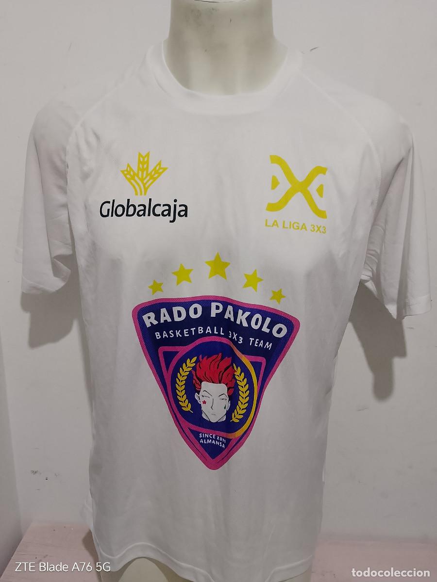 Coleccionismo deportivo: 3x3 Rado Pakolo de Almansa Albacete camiseta basket basquet xxl 62cts